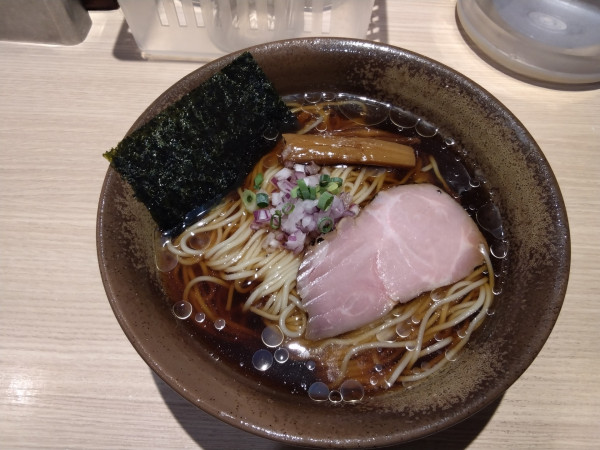 「冷やし煮干しそば（醤油）」@麺屋 一燈の写真