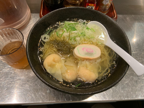 「ワンタン麺」@函館らーめん 醐りょうの写真