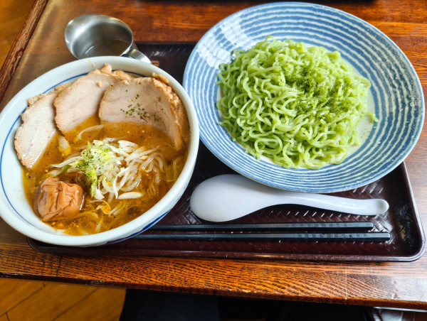 「梅塩ちゃしゅ〜つけ麺」@麺カフェ ダボハウスの写真