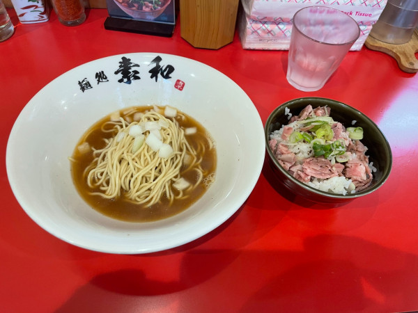 「朝ラーメン」@麺処 素和の写真