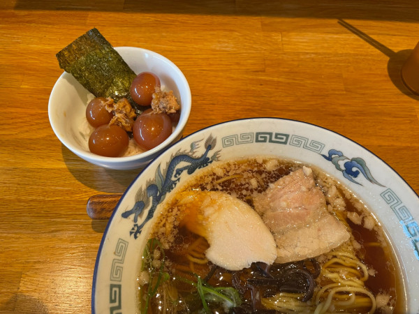 「朝ラーメン」@らーめんニュー直方の写真
