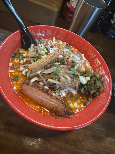 「シビカラらー麺」@シビカラ味噌らー麺 鬼の目にも涙の写真