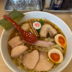 焼豚ワンタン麺大盛り+味玉（1750+130）