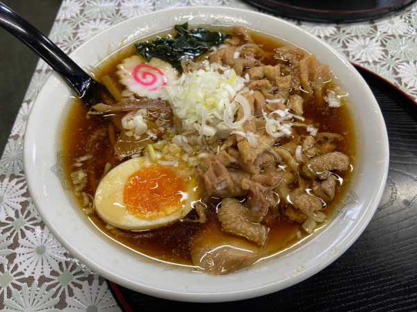「下館ラーメンW(1000円)」@さかえ屋食堂の写真