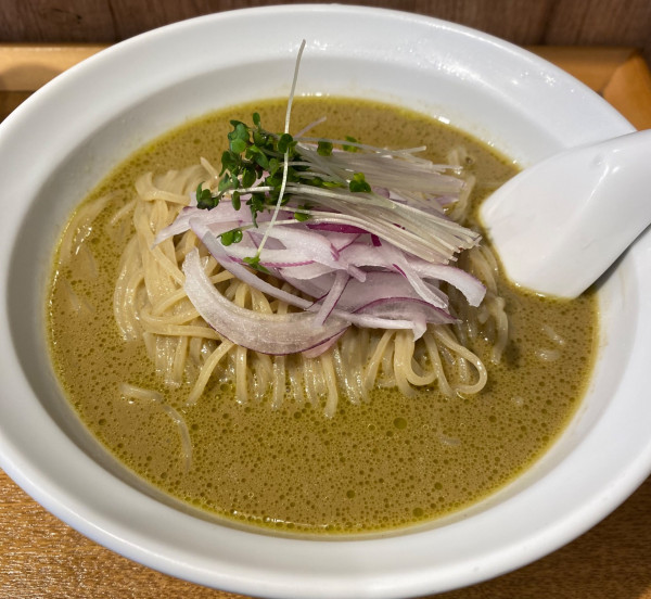 「【限定】冷や牡蠣　1300円」@麺処 にぼし香 菊名店の写真