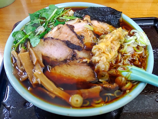 「チャーシューワンタンメン」@味の大西 高麗店の写真