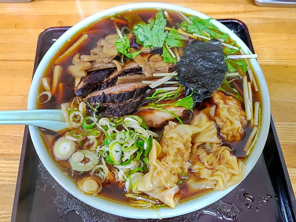 「チャーシューワンタンメン」@味の大西 高麗店の写真