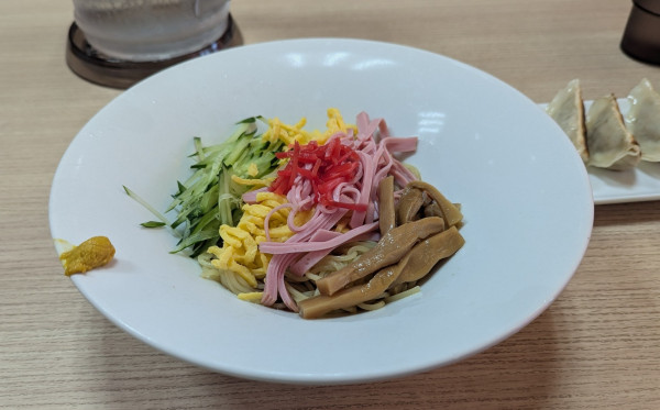 「冷やし中華」@カドッコラーメンの写真