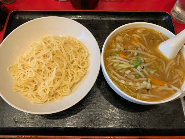 「つけ麺 みそ」@中華 新富食堂の写真