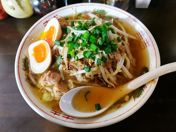 「もやしラーメン」@麺や横丁 縁日の写真