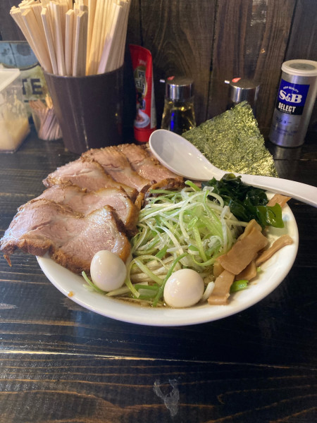 「ねぎチャーシュー」@東京とんこつ。の写真