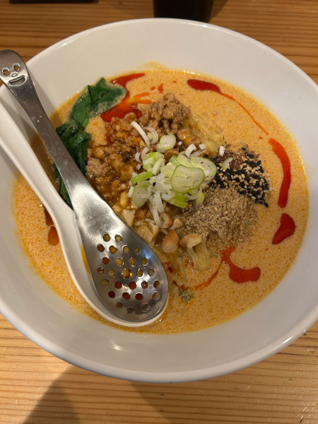 「担々麺(2辛)」@らぁめん白瀬の写真