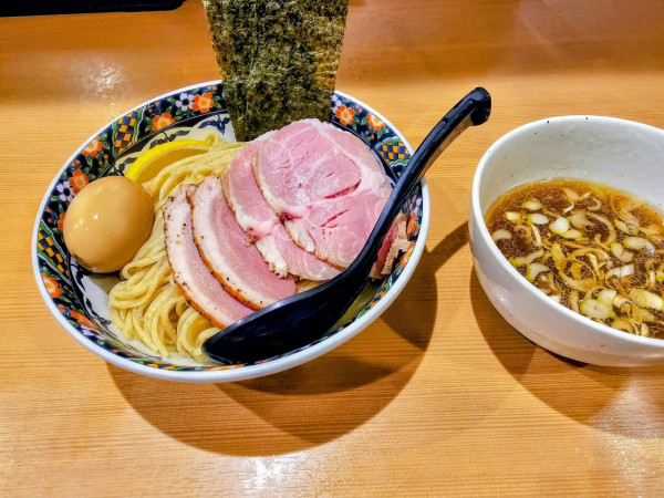 「特製昆布水つけ麺(塩)」@北千住煮干中華蕎麦 かれんの写真