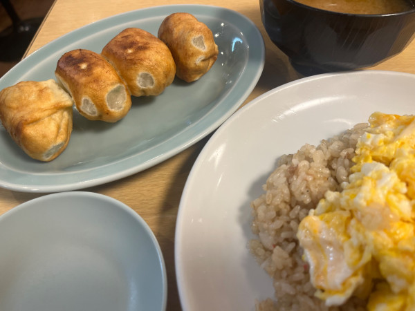 「チャーハン餃子4コセット」@ファイト餃子の写真