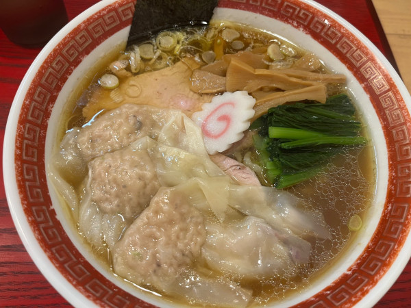 「ワンタン麺」@麺創庵 砂田の写真