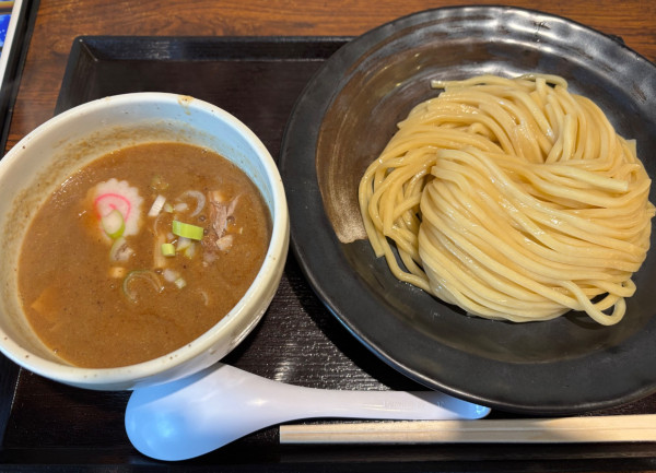 「醤油つけ麺」@つけ麺道 癒庵の写真