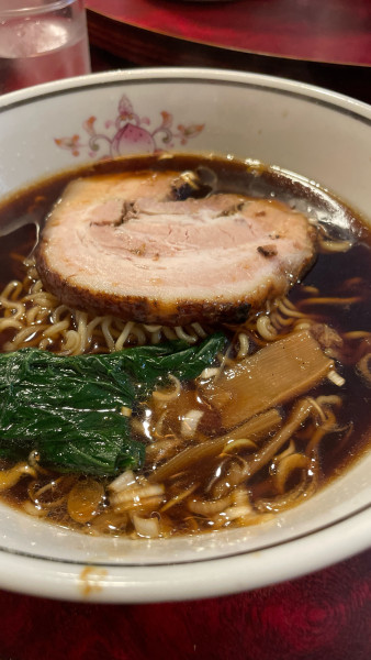 「ラーメン+半チャーハン」@桃太郎の写真