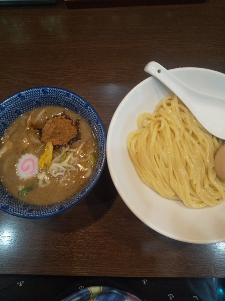 「濃厚野菜つけ麺（味玉付き）」@麺や 旅凮車の写真