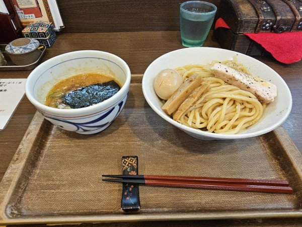 「味玉つけ麺」@つけめん さなだの写真