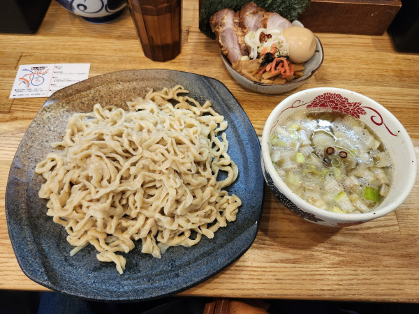 「特製つけそば」@中華そば専門 とんちぼの写真