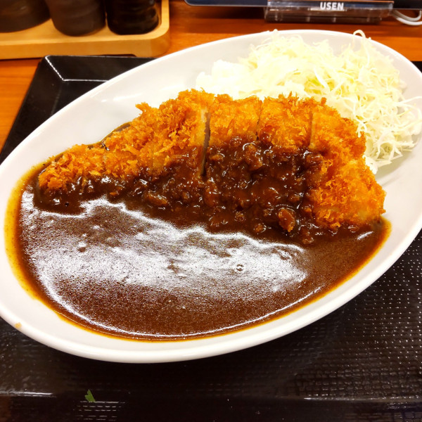 「カツカレー（竹）（￥891）※」@かつや 池上駅前店の写真