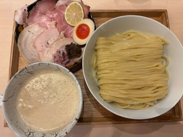 「準特製鶏濃厚つけ麺@1450」@make noodle かしぐの写真