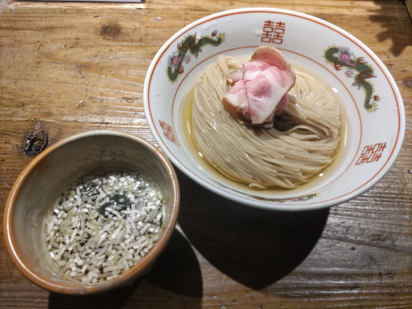 「昆布水つけ麺・300g」@伊之瀬の写真