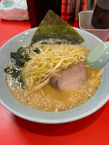「ネギラーメン　９００円」@ラーメンショップ〇化 千葉富士見店の写真