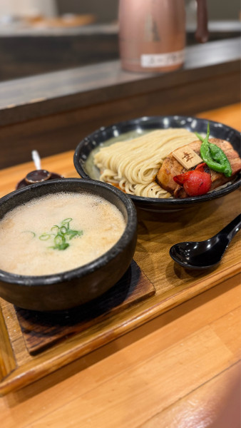 「厚切焼豚つけ麺」@麺家 幸先坂の写真