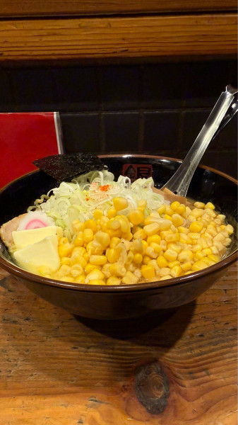 「純みそコーンバターらーめん」@熟成らーめん 銀のくらの写真