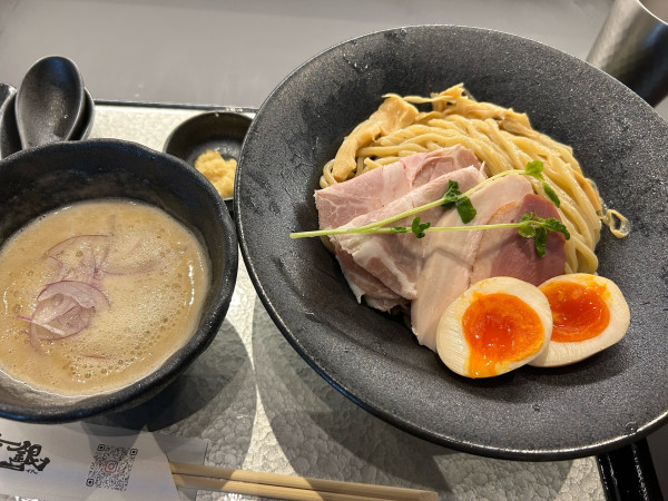 「特製鶏つけsoba(大)」@鶏soba座銀 横浜西口店の写真
