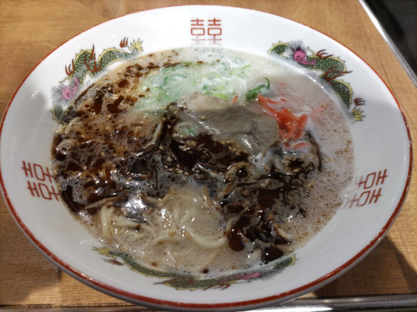 「とんこつラーメン」@屋台屋 博多劇場 御徒町店の写真