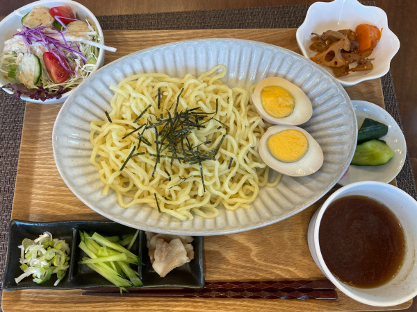 「つるつるつけ麺プレート：900円」@彩季亭の写真