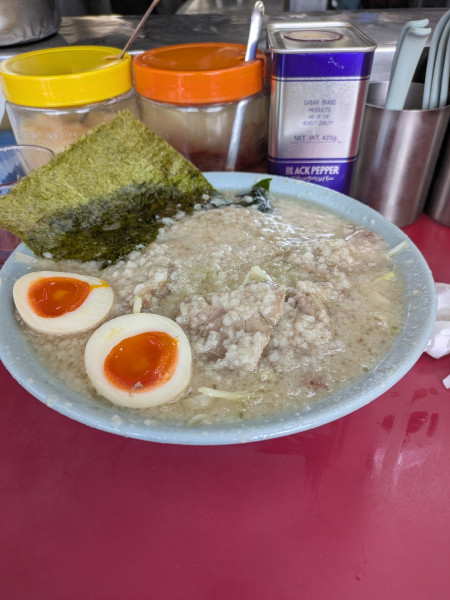 「ネギ塩チャーシューメン」@ラーメンショップ 牛久結束店の写真