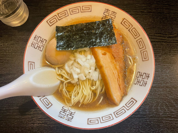 「特級？煮干ソバ ¥1100 のり玉和え玉 ¥400」@中華ソバ 伊吹の写真