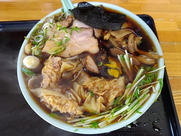 「チャーシューワンタンメン」@味の大西 高麗店の写真