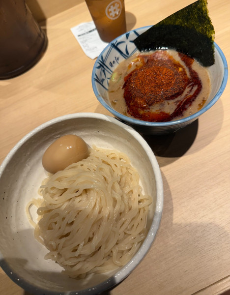 「味玉辛辛魚つけ麺!」@麺処 井の庄 天満店の写真