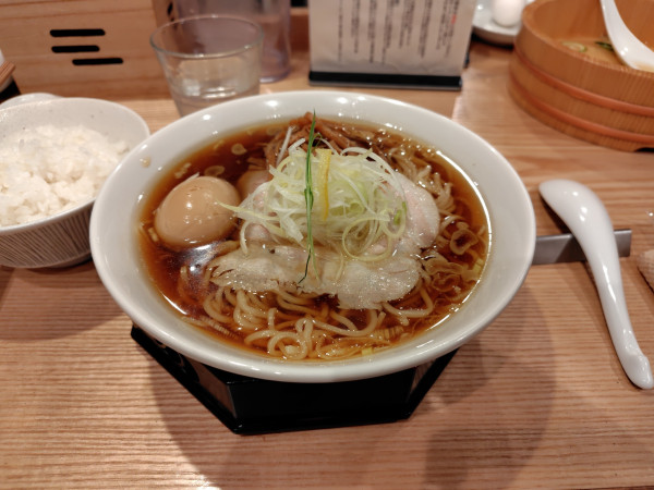 「味玉煮干し中華蕎麦¥1000」@中華蕎麦 なか野の写真