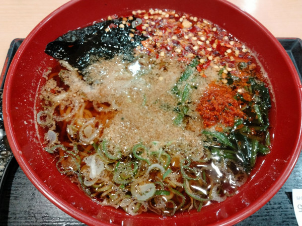 「中華そば」@ゆで太郎 錦糸公園前店の写真