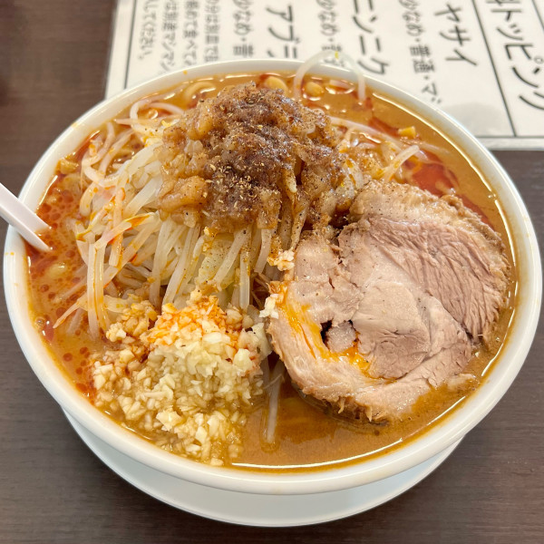 「担々麺 300g〝ニンマシ〟」@ラーメンたかしの写真