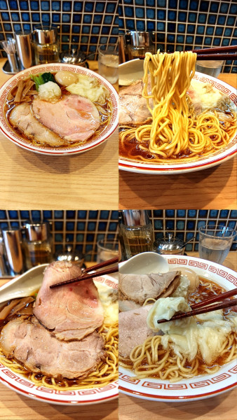 「『特製中華そば+大盛(￥1150+100)』」@中華そば えにしの写真