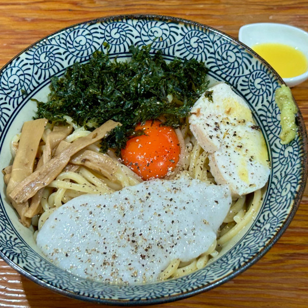 「【夏季限定】冷やしとろろ玉子まぜそば」@つけめんさなだNNSの写真