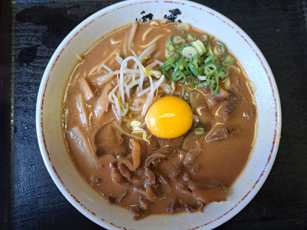 「徳島ラーメン(肉玉並)」@中華そば 奥屋の写真