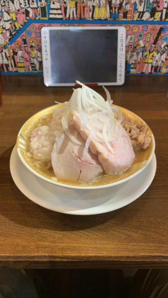 「鶏ジロー960 ニンニク多め」@らぁ麺 しろがね 安曇野店の写真