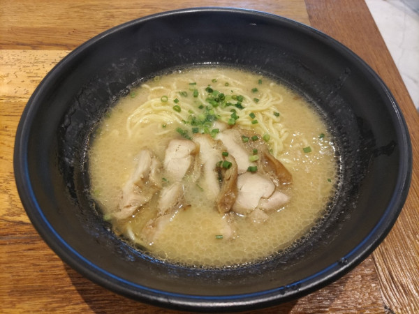 「ネギチャーシューラーメン」@上野ラーメン ハラールの写真