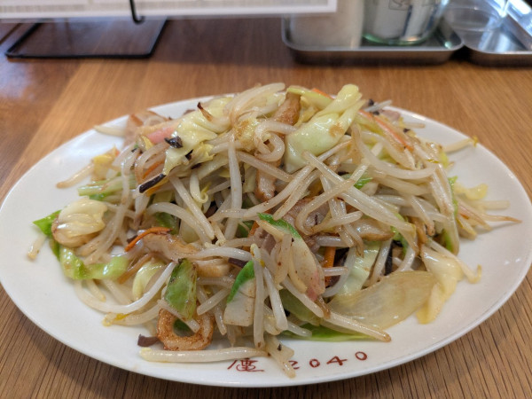 「皿うどん」@大島ラーメン あづまやの写真