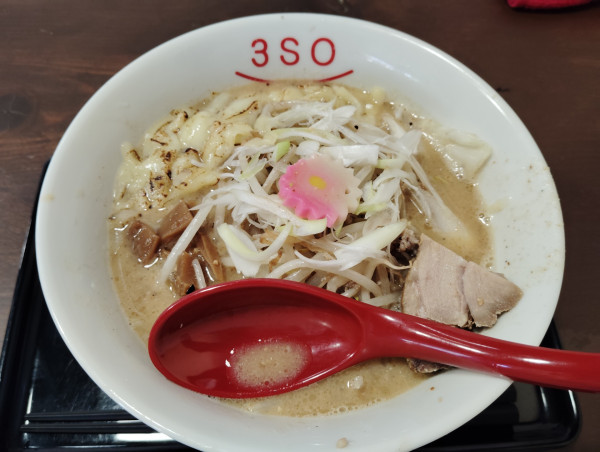 「3SOらーめん    1050円　あぶりチーズ　130円」@RA-MEN 3SOの写真
