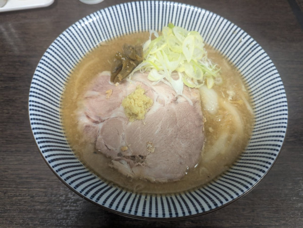 「味噌ラーメン1200円、甘エビ丼800円」@灼味噌らーめん 八堂八の写真