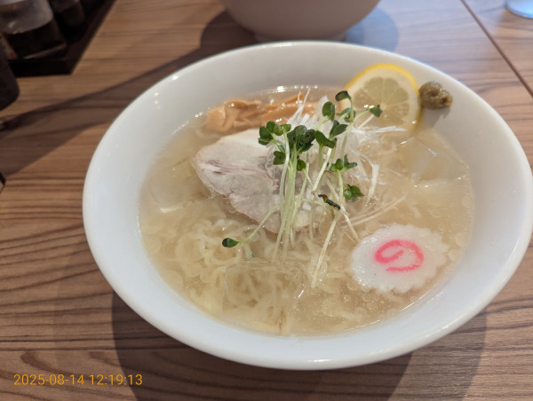 「冷やしらーめん」@会津らーめん ばんないの写真