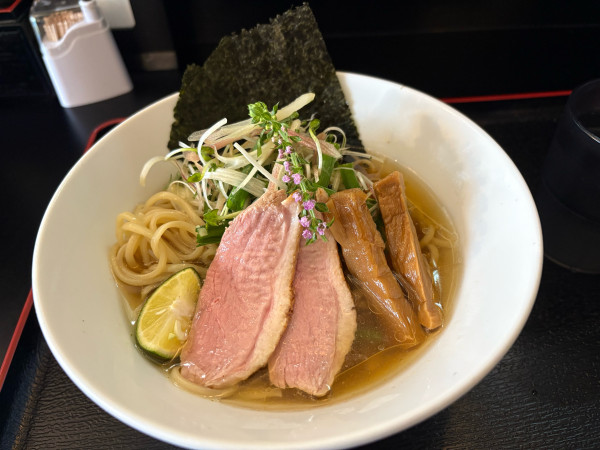 「【夏季限定】伊吹いりこの冷やしらぁめん1300円」@麺堂にしき 西武新宿店の写真